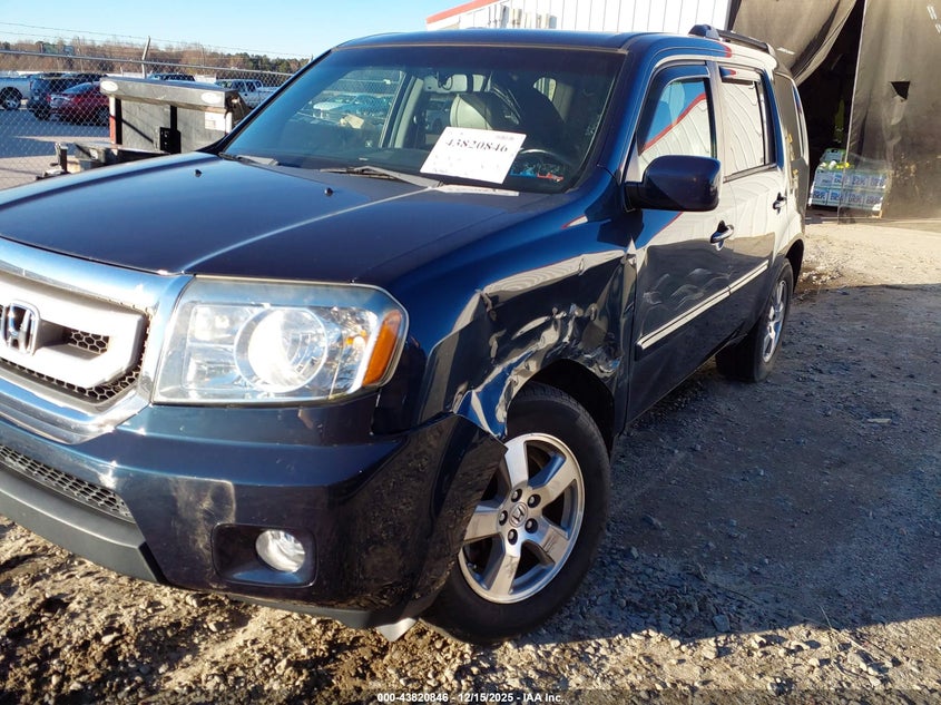Vin: 5fnyf4h60bb099716, lot: 44316331, honda pilot ex-l 20112