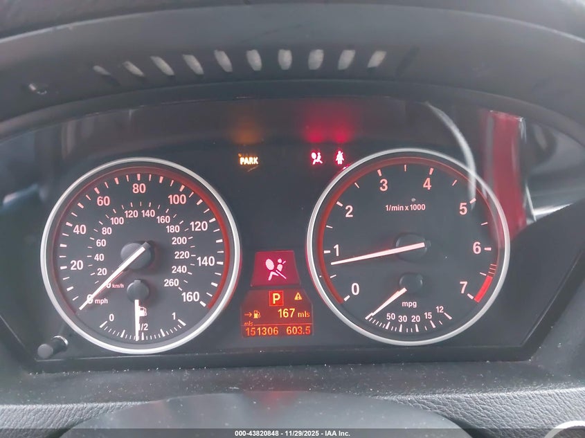 2011 BMW X5 xDrive50I VIN: 5UXZV8C53BLL67540 Lot: 43820848