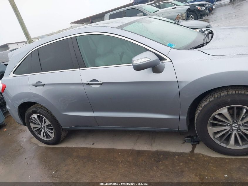 2016 Acura Rdx Advance Package VIN: 5J8TB3H73GL016293 Lot: 43820852