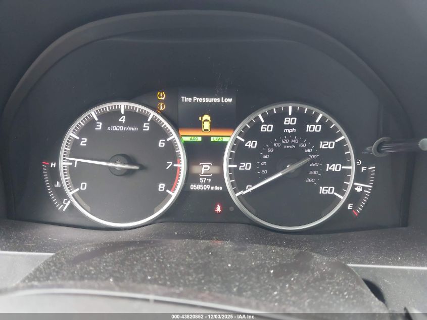 2016 Acura Rdx Advance Package VIN: 5J8TB3H73GL016293 Lot: 43820852