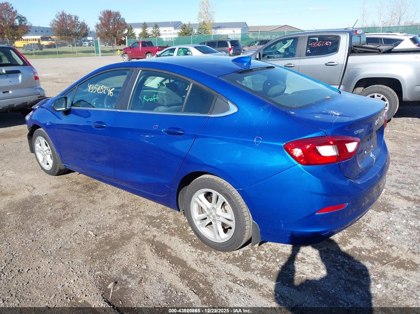 2018 Chevrolet Cruze Lt Auto