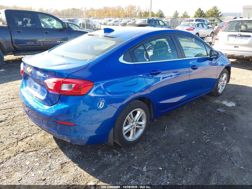 2018 Chevrolet Cruze Lt Auto