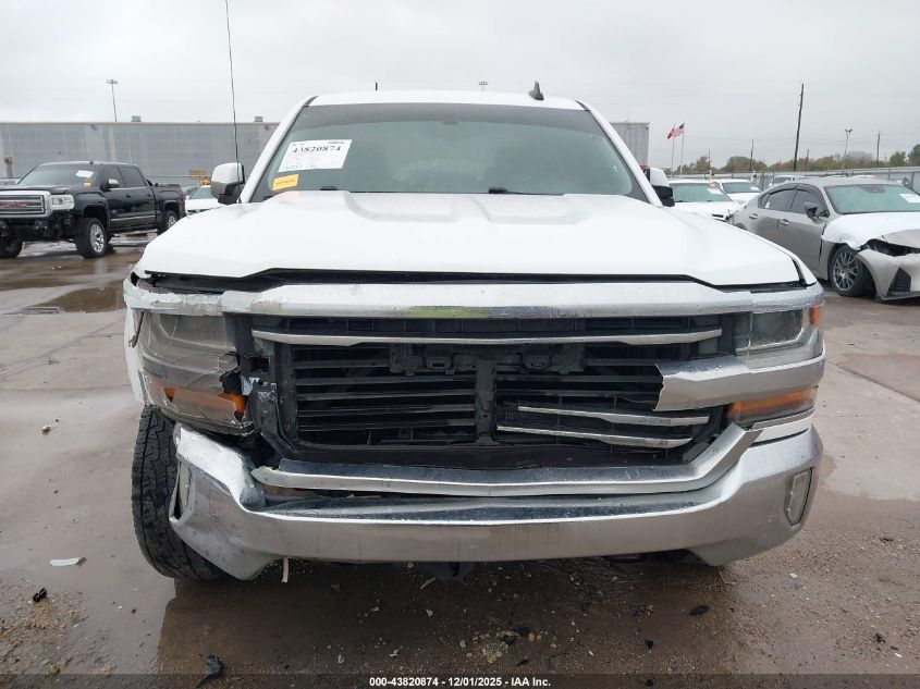 2018 Chevrolet Silverado 1500 1Lt VIN: 3GCPCRECXJG136484 Lot: 43820874