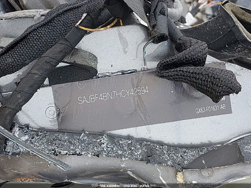 2017 Jaguar Xf 20D R-Sport VIN: SAJBF4BN7HCY42594 Lot: 43820894