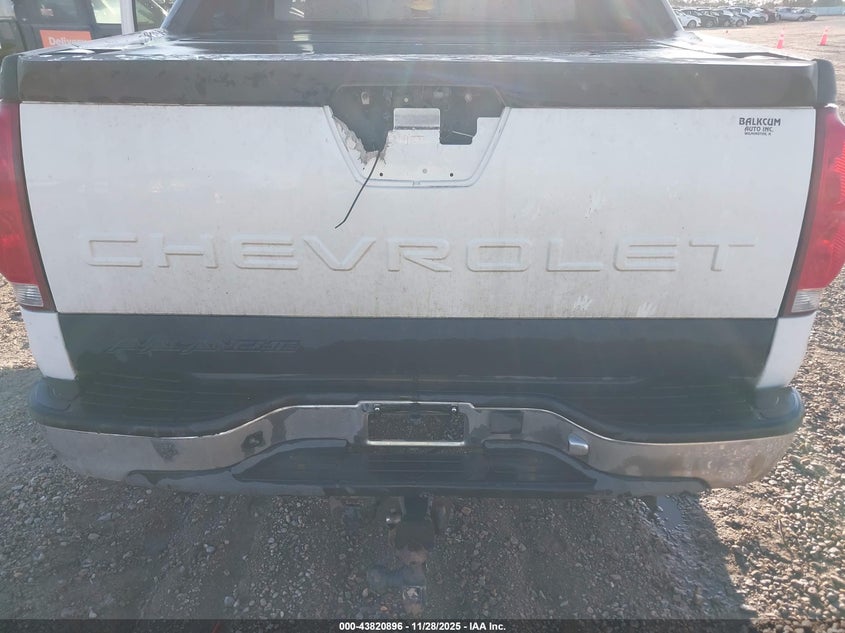2005 Chevrolet Avalanche 1500 Z71 VIN: 3GNEK12Z85G243986 Lot: 43820896