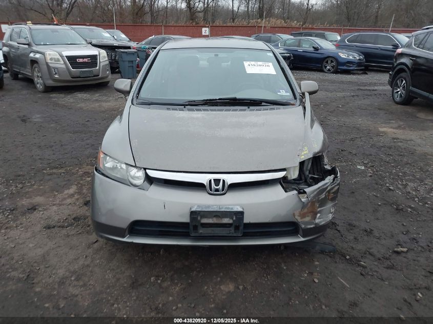 2006 Honda Civic Lx VIN: 1HGFA16556L138268 Lot: 43820920