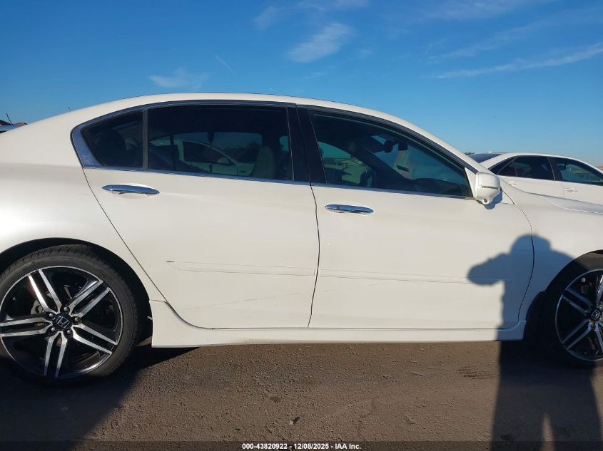 2016 Honda Accord Touring VIN: 1HGCR3F94GA024883 Lot: 43820922