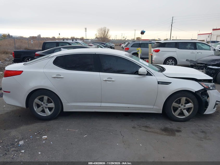 2015 Kia Optima Lx VIN: KNAGM4A70F5622516 Lot: 43820939