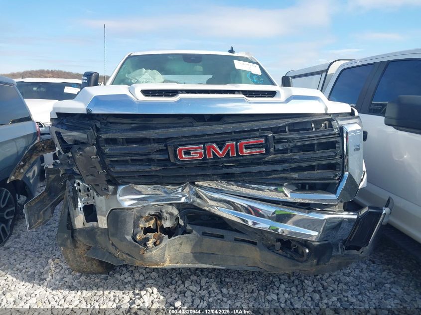 2025 GMC Sierra 2500Hd 4Wd Standard Bed Pro VIN: 1GT4ULEY2SF186551 Lot: 43820944