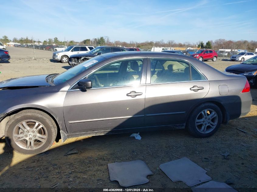 2007 Honda Accord 2.4 Ex VIN: 1HGCM56897A088788 Lot: 43820956