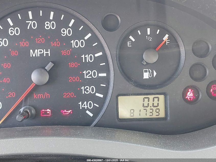 2005 Ford Focus Zx4 VIN: 1FAFP34NX5W251311 Lot: 43820967