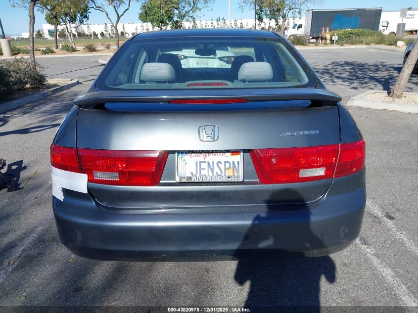 2005 Honda Accord 2.4 Ex VIN: 1HGCM55705A182077 Lot: 43820975