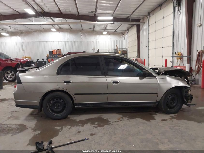 2004 Honda Civic Lx VIN: 2HGES16524H636009 Lot: 43820978