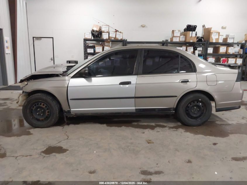 2004 Honda Civic Lx VIN: 2HGES16524H636009 Lot: 43820978