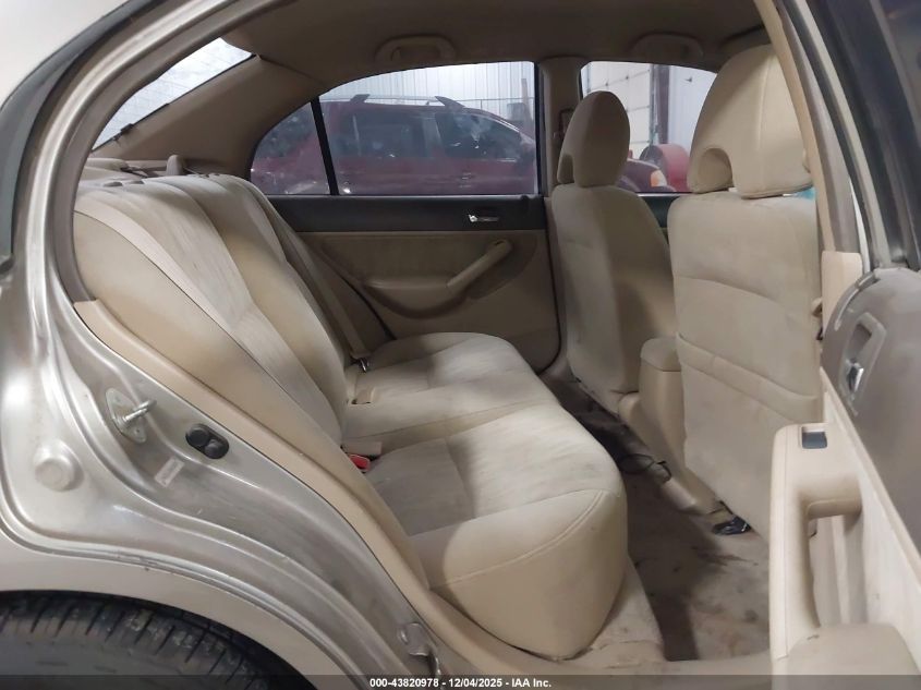 2004 Honda Civic Lx VIN: 2HGES16524H636009 Lot: 43820978