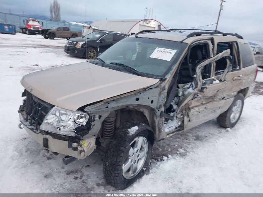 2001 Jeep Grand Cherokee Limited VIN: 1J4GW58N71C721100 Lot: 43820980