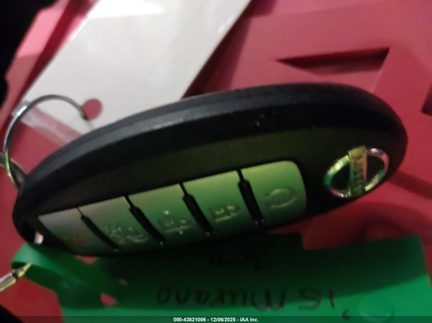 2015 Nissan Murano Sl VIN: 5N1AZ2MH7FN275751 Lot: 43821006