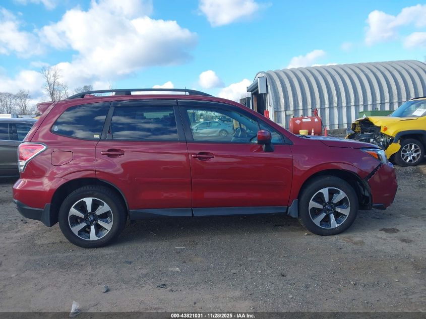 2017 Subaru Forester 2.5I Premium VIN: JF2SJAGC0HH588556 Lot: 43821031