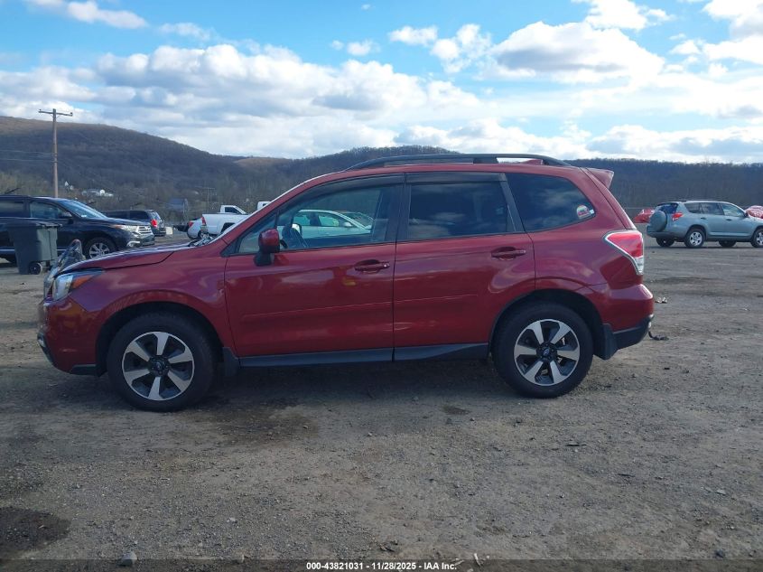 2017 Subaru Forester 2.5I Premium VIN: JF2SJAGC0HH588556 Lot: 43821031