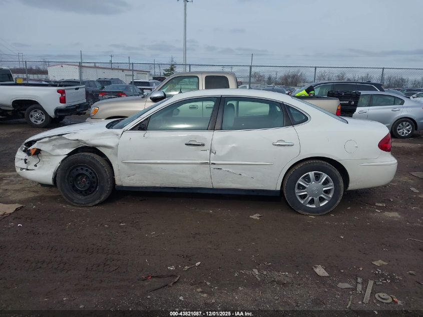 2005 Buick Lacrosse Cx VIN: 2G4WC532751331693 Lot: 43821087