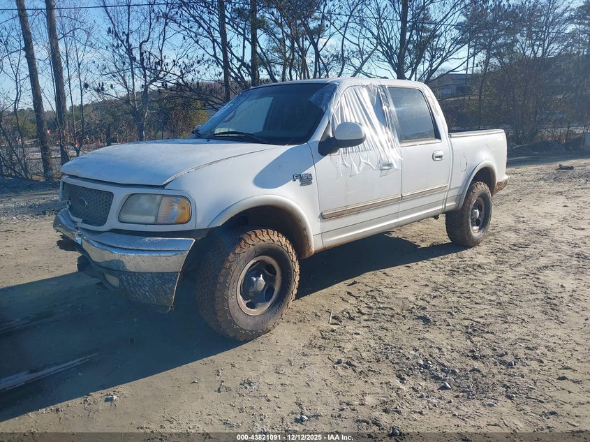 1FTRW08L91KB05968 2001 FORD F-150 photo no. 2
