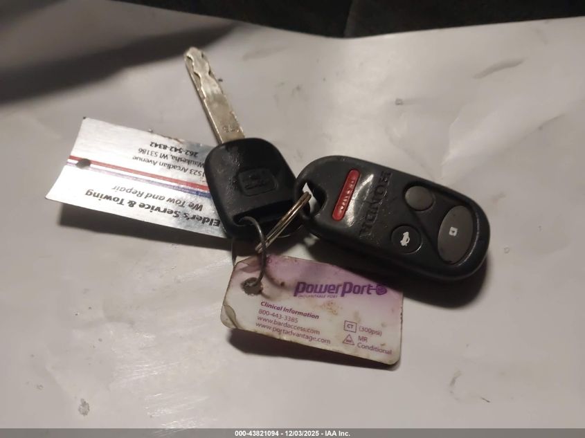 2004 Honda Cr-V Ex VIN: JHLRD78894C034931 Lot: 43821094