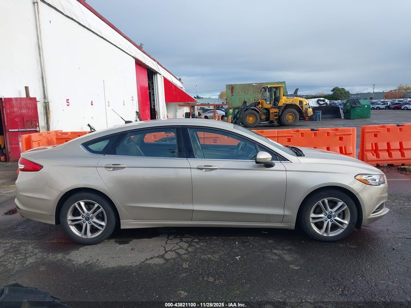2018 Ford Fusion Se VIN: 3FA6P0H7XJR156819 Lot: 43821100