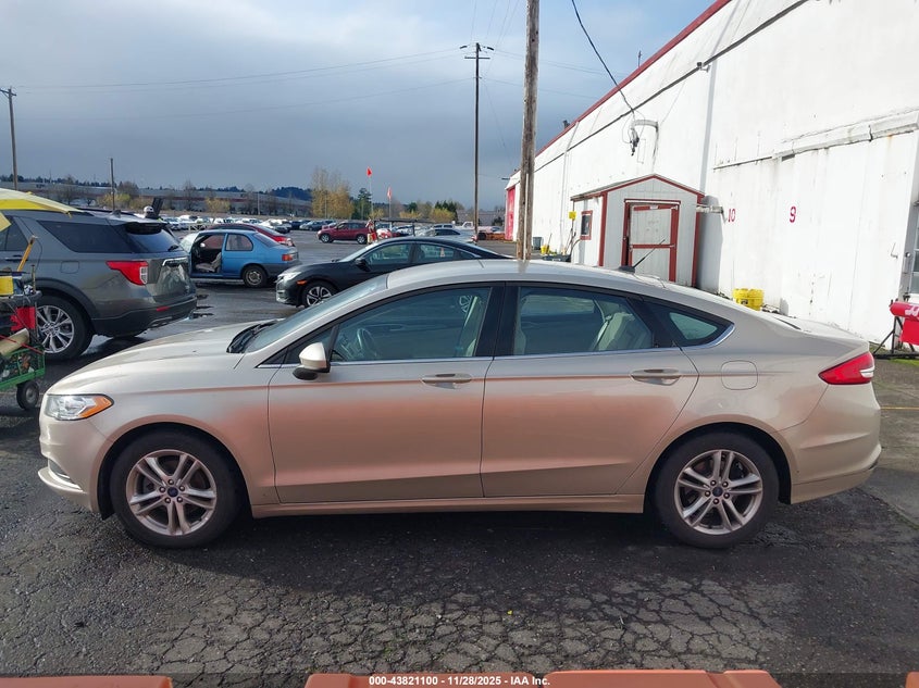 2018 Ford Fusion Se VIN: 3FA6P0H7XJR156819 Lot: 43821100