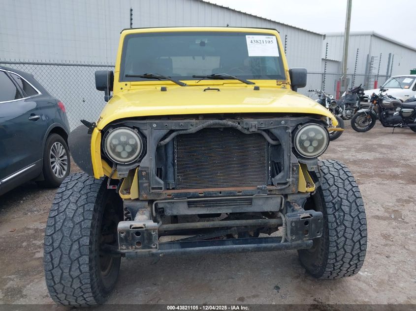 2008 Jeep Wrangler X VIN: 1J4FA24188L516553 Lot: 43821105