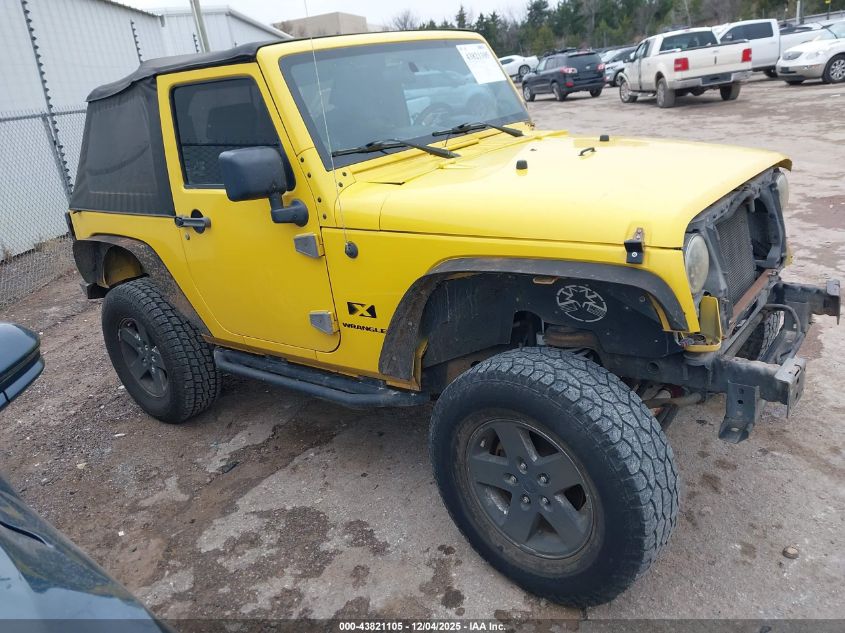 2008 Jeep Wrangler X VIN: 1J4FA24188L516553 Lot: 43821105