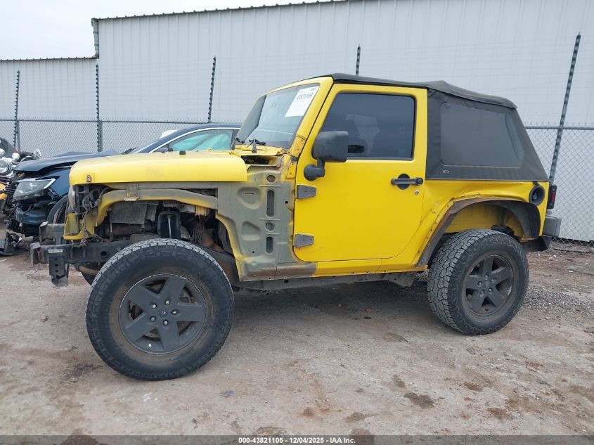 2008 Jeep Wrangler X VIN: 1J4FA24188L516553 Lot: 43821105