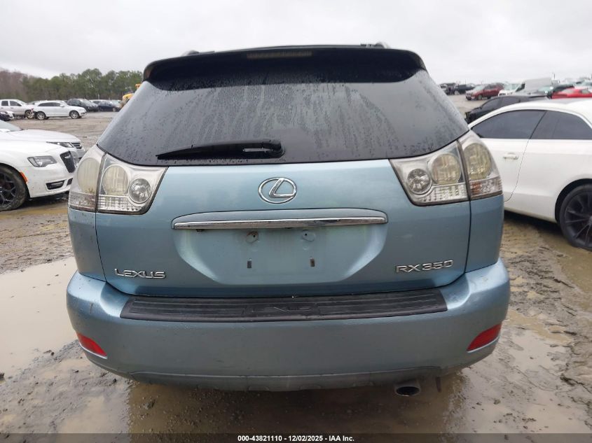 2008 Lexus Rx 350 VIN: 2T2GK31U08C035999 Lot: 43821110