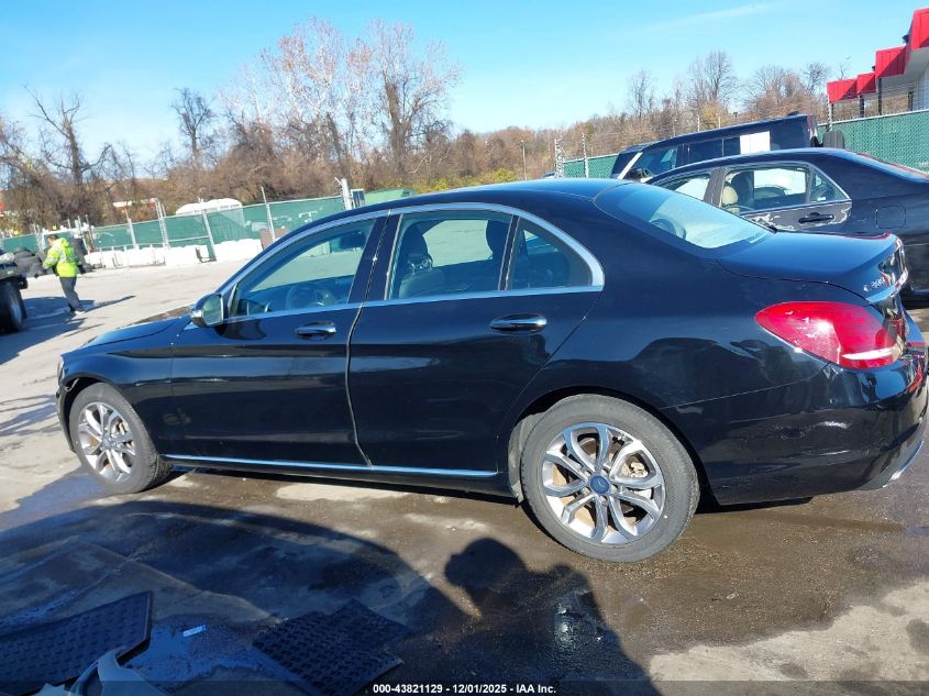2015 Mercedes-Benz C 300 4Matic VIN: 55SWF4KB1FU089276 Lot: 43821129