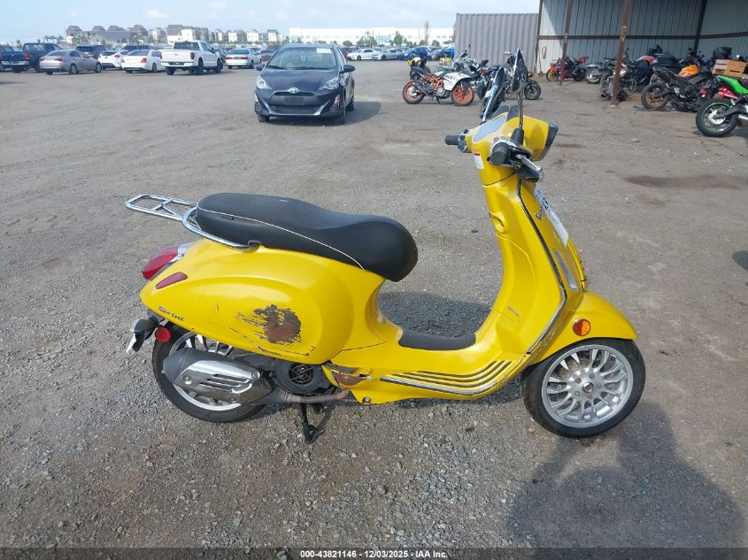 2016 Vespa Sprint 150 3V VIN: ZAPM818G8G5401731 Lot: 43821146