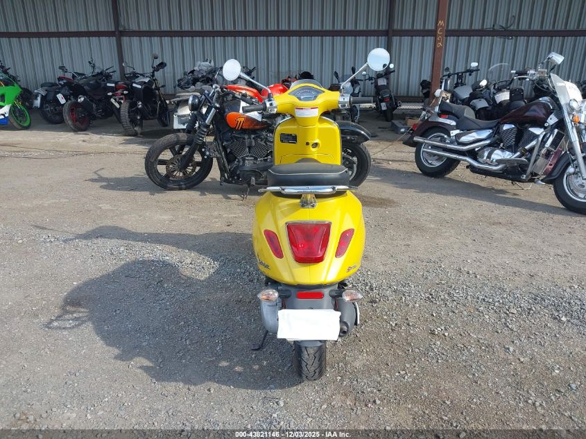 2016 Vespa Sprint 150 3V VIN: ZAPM818G8G5401731 Lot: 43821146