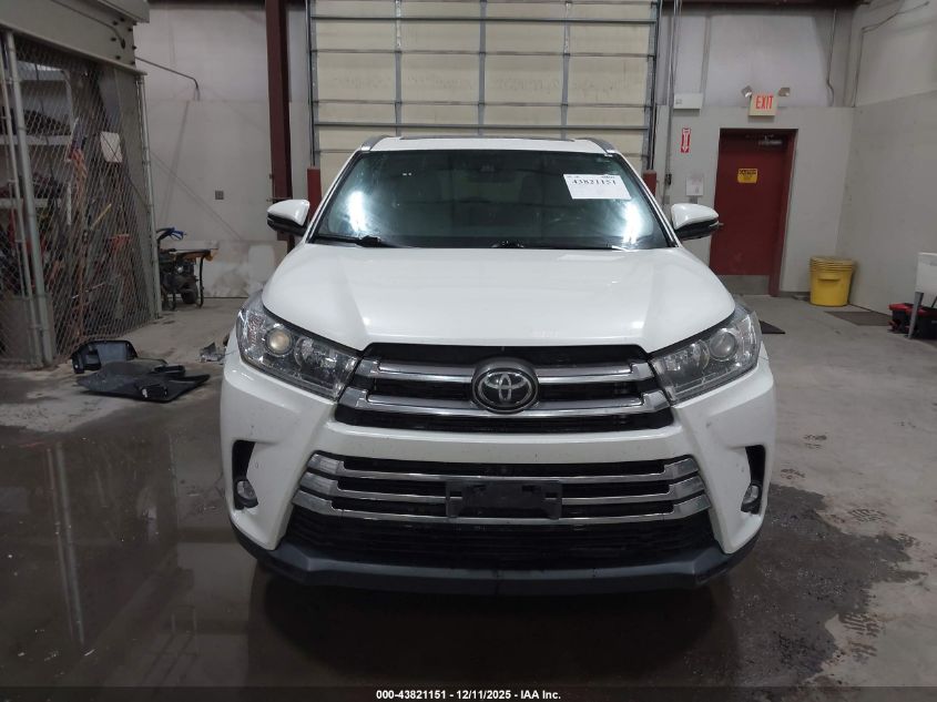 2019 Toyota Highlander Limited Platinum VIN: 5TDDZRFH4KS925373 Lot: 43821151