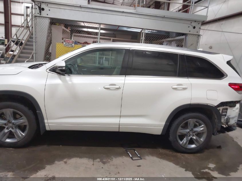 2019 Toyota Highlander Limited Platinum VIN: 5TDDZRFH4KS925373 Lot: 43821151