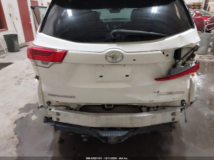 2019 Toyota Highlander Limited Platinum VIN: 5TDDZRFH4KS925373 Lot: 43821151