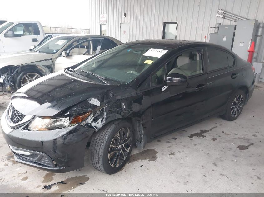 2015 Honda Civic Ex VIN: 19XFB2F87FE064808 Lot: 43821165