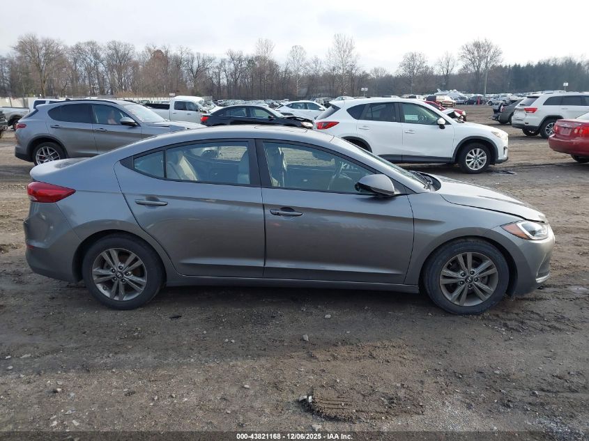 2018 Hyundai Elantra Value Edition VIN: 5NPD84LF1JH282736 Lot: 43821168