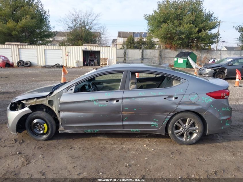 2018 Hyundai Elantra Value Edition VIN: 5NPD84LF1JH282736 Lot: 43821168