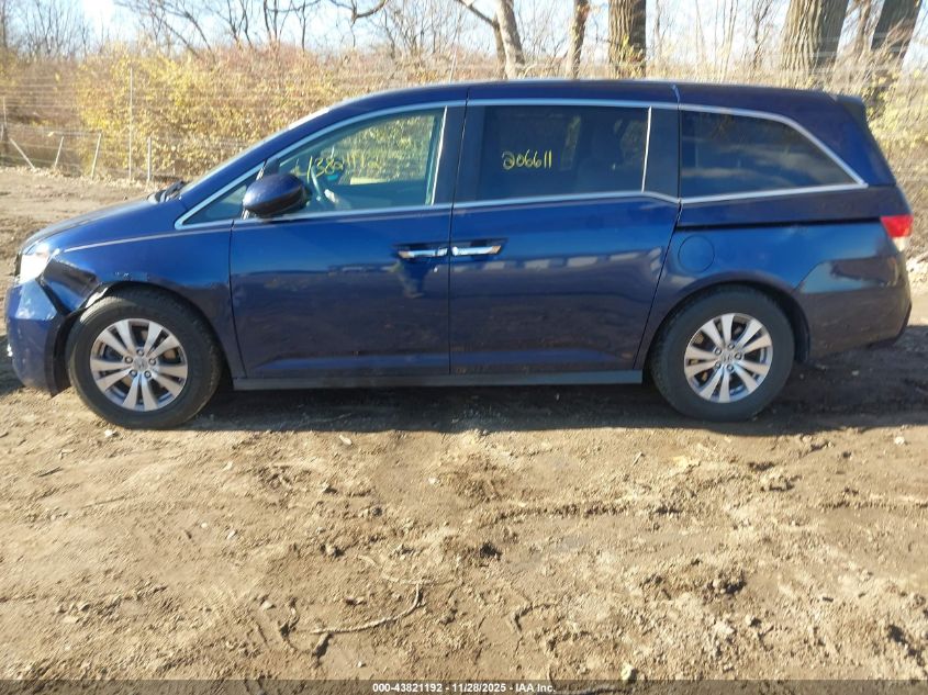 2015 Honda Odyssey Ex VIN: 5FNRL5H42FB113252 Lot: 43821192