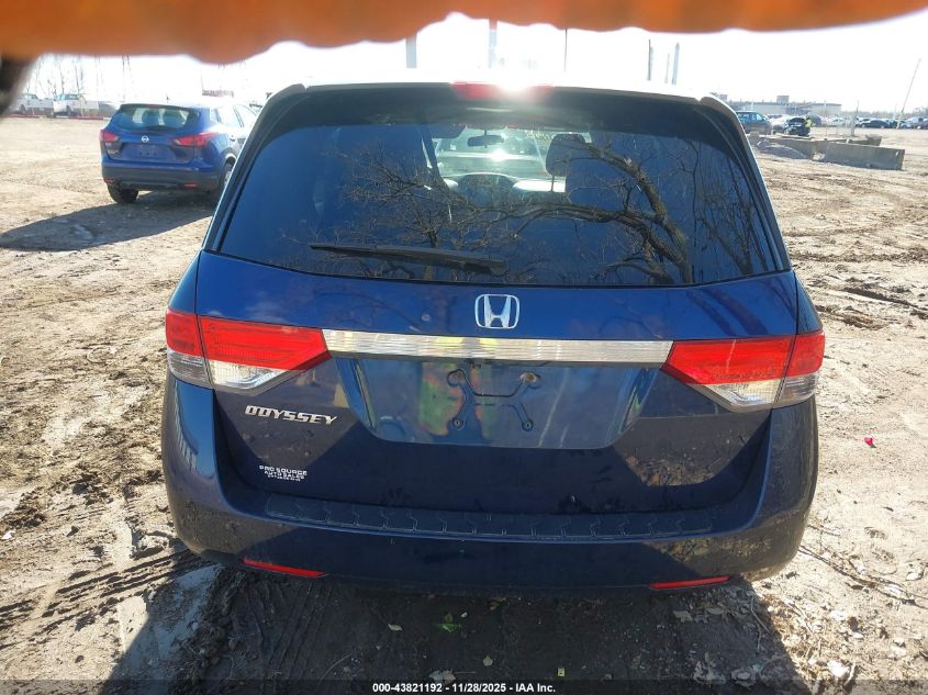 2015 Honda Odyssey Ex VIN: 5FNRL5H42FB113252 Lot: 43821192