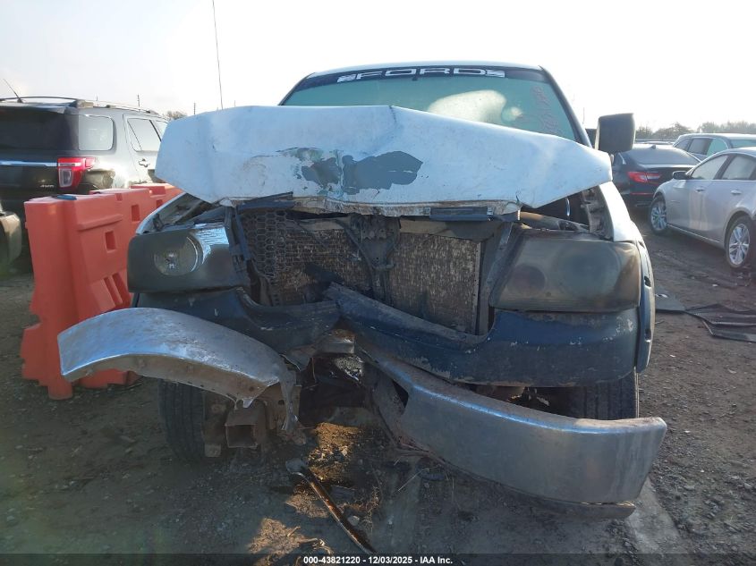 2006 Ford F-150 Stx/Xl/Xlt VIN: 1FTRX14W96KB83502 Lot: 43821220