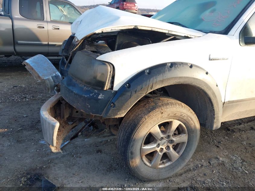 2006 Ford F-150 Stx/Xl/Xlt VIN: 1FTRX14W96KB83502 Lot: 43821220