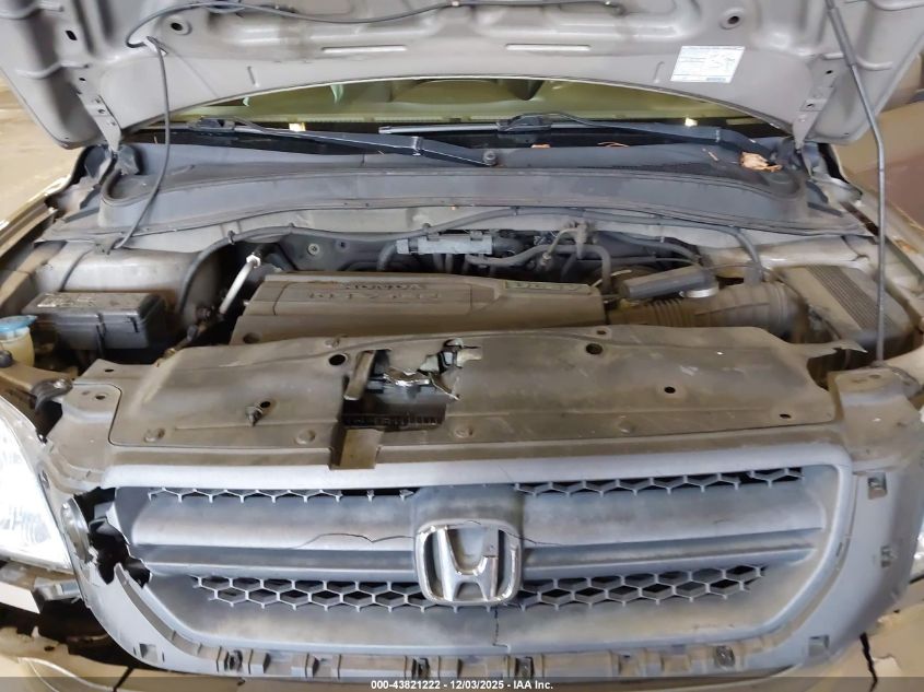 2004 Honda Pilot Ex-L VIN: 2HKYF18584H589864 Lot: 43821222