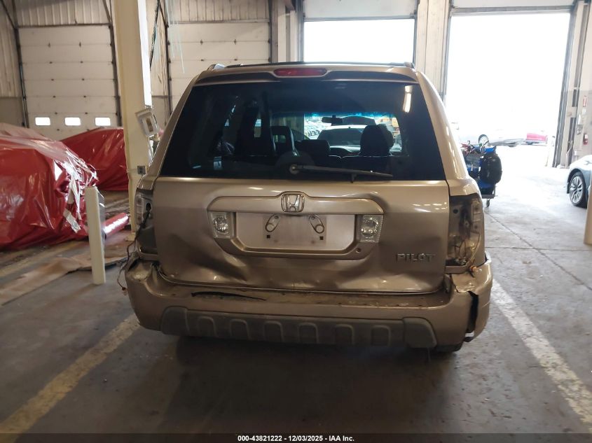 2004 Honda Pilot Ex-L VIN: 2HKYF18584H589864 Lot: 43821222