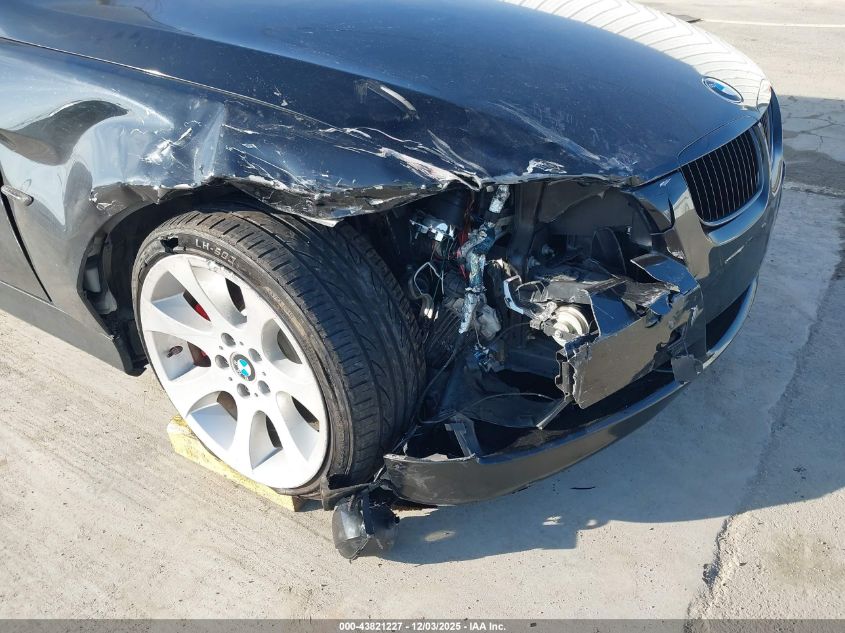 2007 BMW 335I VIN: WBAVB73567KY62313 Lot: 43821227