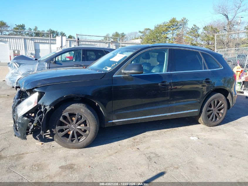 2014 Audi Q5 2.0T Premium VIN: WA1LFAFP8EA073456 Lot: 43821238