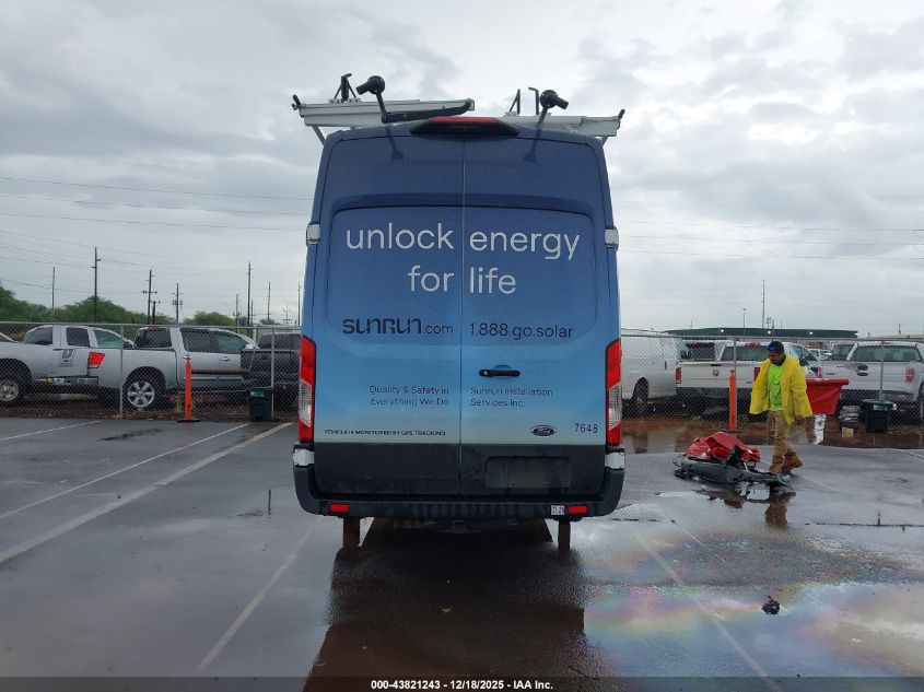 2023 Ford Transit-350 Cargo Van VIN: 1FTBW3X83PKA08130 Lot: 43821243